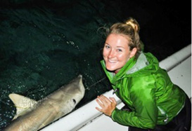 Student researcher for shark population ecology project, The School for Field Studies, Turks & Caicos Islands, BWI (Spring 2014)